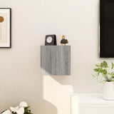 Sonoma grey wall mounted TV cabinet 30.5x30x30 cm