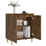 Buffet Chêne fumé 60x35x70 cm Bois d'ingénierie