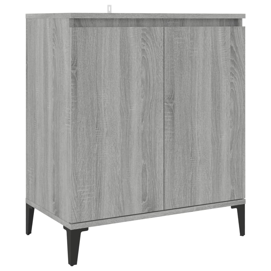 Buffet Sonoma gris 60x35x70 cm Bois d'ingénierie