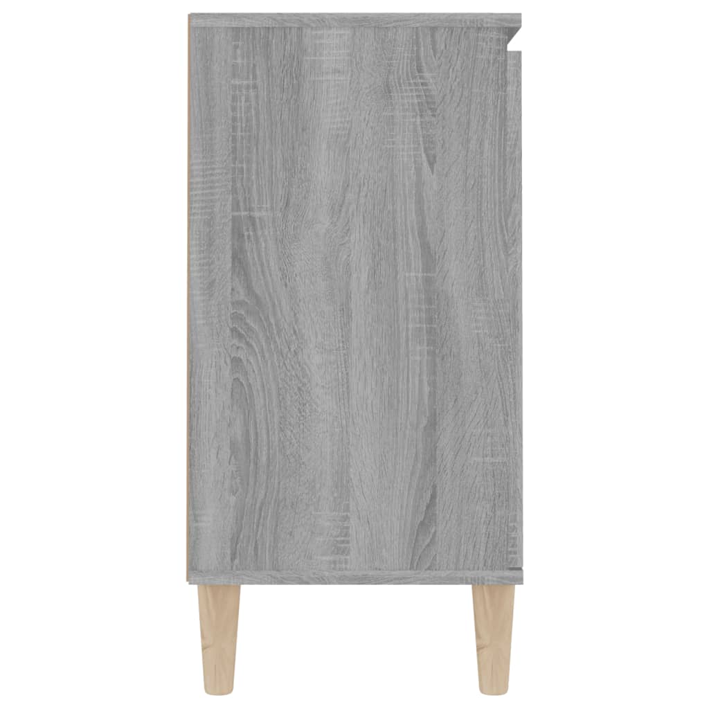 Buffet Sonoma gris 101x35x70 cm Bois d'ingénierie