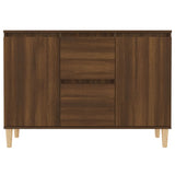 Sideboard Brown Oak 101x35x70 cm Engineered wood