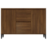 Buffet Chêne marron 104x35x70 cm Bois d'ingénierie