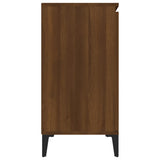 Buffet Chêne marron 104x35x70 cm Bois d'ingénierie