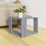 Sonoma coffee table gray 40x40x30 cm Engineered wood