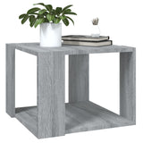 Sonoma coffee table gray 40x40x30 cm Engineered wood