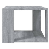 Sonoma coffee table gray 40x40x30 cm Engineered wood