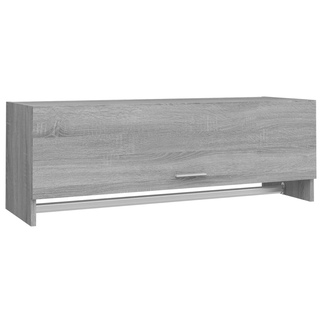 Garde-robe Sonoma gris 100x32,5x35 cm Bois d'ingénierie