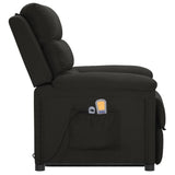 Fauteuil de massage Noir Tissu