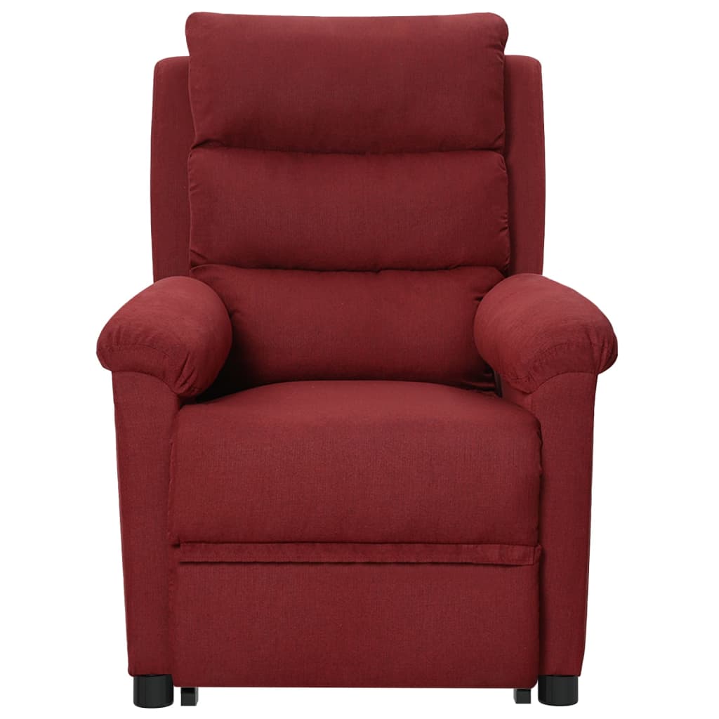 Fauteuil de massage Rouge bordeaux Tissu