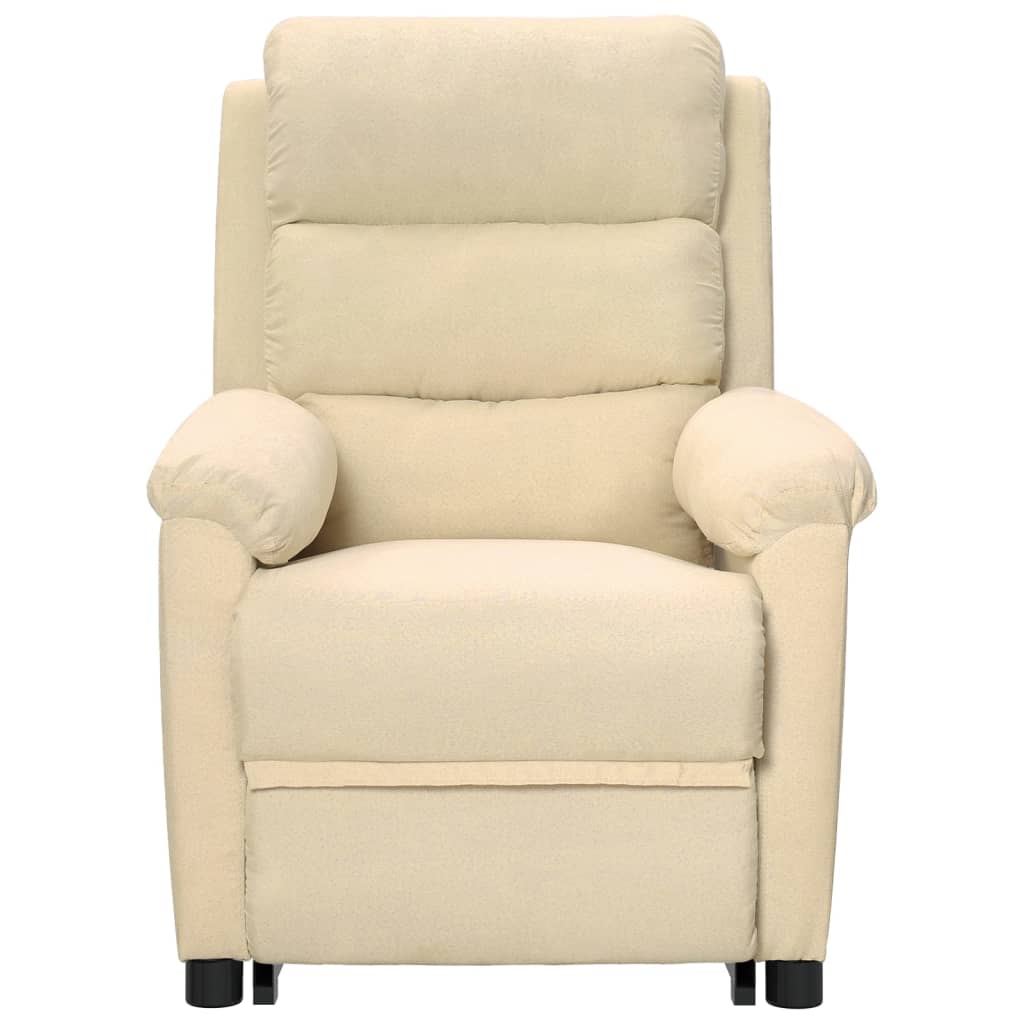 Fauteuil de massage Crème Tissu