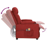 Fauteuil électrique de massage Bordeaux Tissu