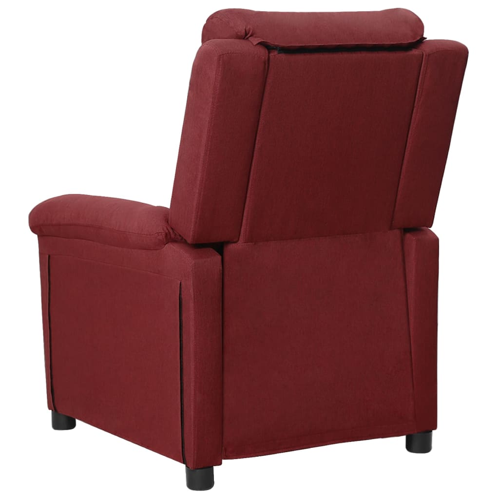 Fauteuil électrique de massage Bordeaux Tissu