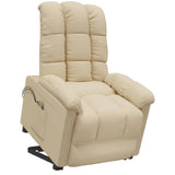 Fauteuil de massage Crème Tissu