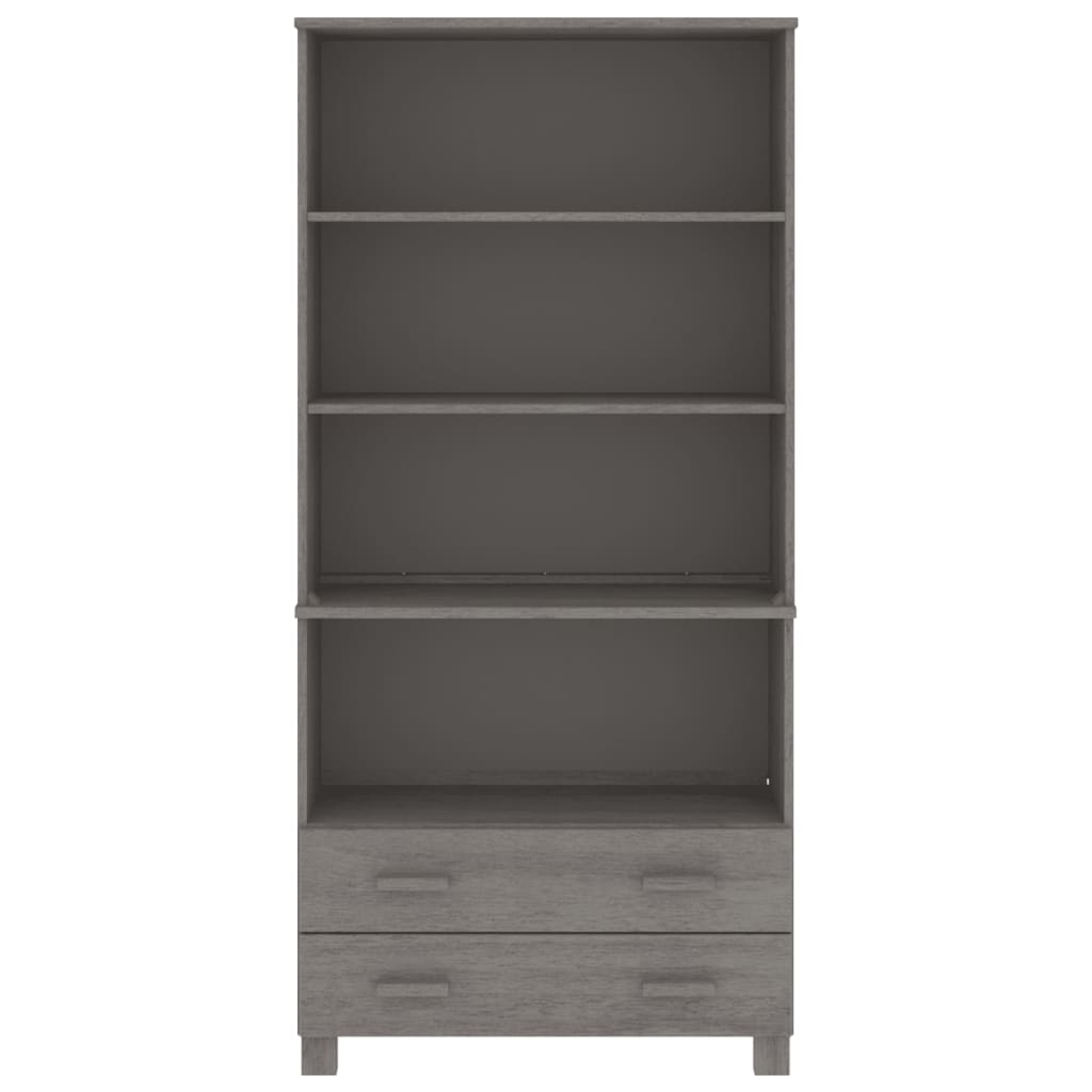 HAMAR Sideboard Solid pine wood Light grey