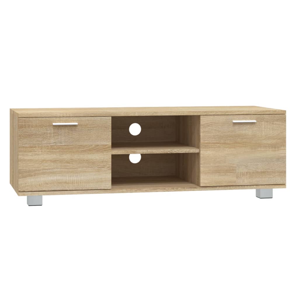 Meuble TV Chêne sonoma 120x40,5x35 cm Bois d'ingénierie