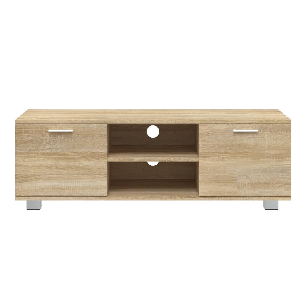 Meuble TV Chêne sonoma 120x40,5x35 cm Bois d'ingénierie