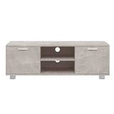 Meuble TV Gris béton 120x40,5x35 cm Bois d'ingénierie