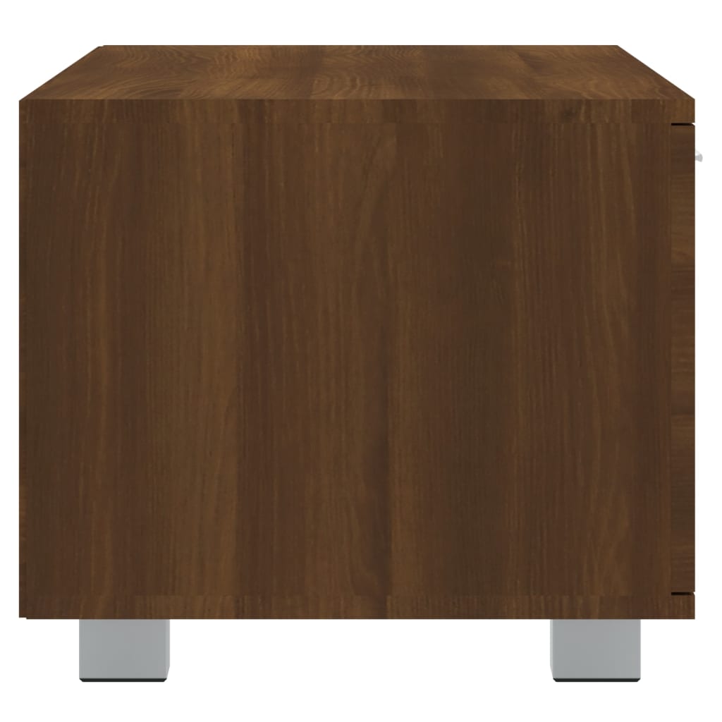 Meuble TV Chêne marron 120x40,5x35 cm Bois d'ingénierie