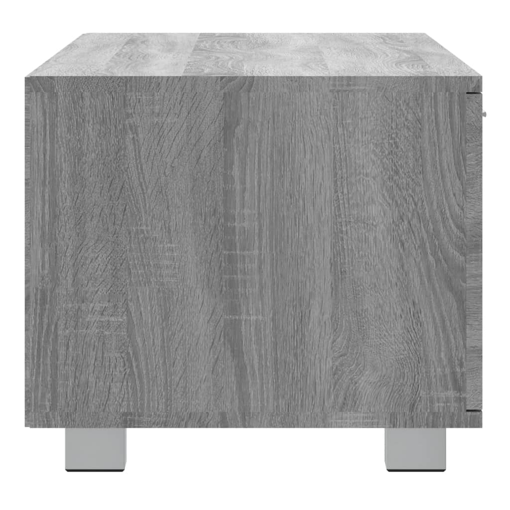 Meuble TV Sonoma gris 140x40,5x35 cm Bois d'ingénierie