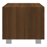 Meuble TV Chêne marron 140x40,5x35 cm Bois d'ingénierie