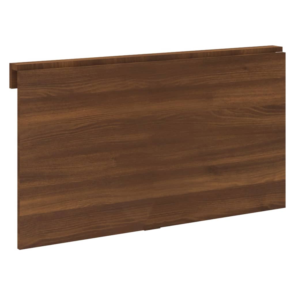 Table murale pliable Chêne marron 100x60x56cm Bois d'ingénierie