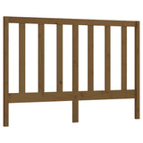 Tête de lit Marron miel 146x4x100 cm Bois massif de pin