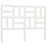 Tête de lit Blanc 166x4x104 cm Bois massif de pin