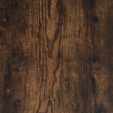 Garde-robe Chêne fumé 80x52x180 cm Bois d'ingénierie