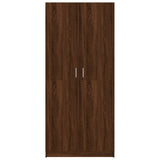 Wardrobe Brown Oak 80x52x180 cm Engineered wood