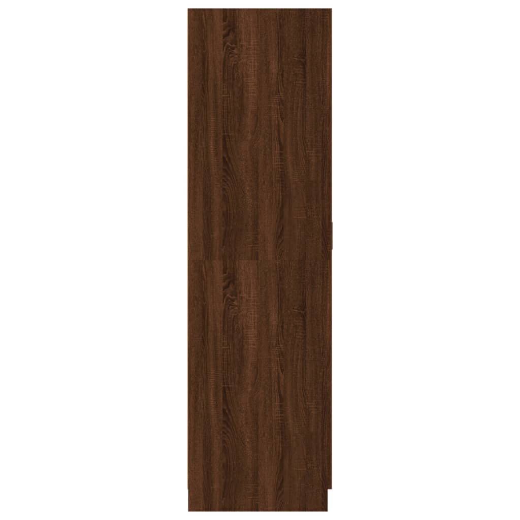 Wardrobe Brown Oak 80x52x180 cm Engineered wood