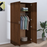 Wardrobe Brown Oak 80x52x180 cm Engineered wood