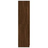 Wardrobe Brown Oak 90x52x200 cm Engineered wood