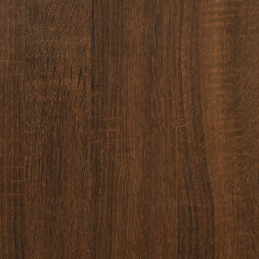 Wardrobe Brown Oak 90x52x200 cm Engineered wood