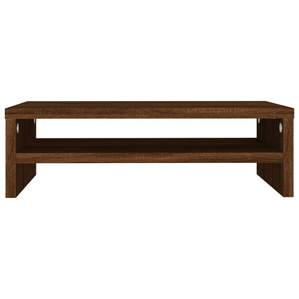 Support de moniteur Chêne marron 42x24x13 cm Bois d'ingénierie