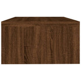 Support de moniteur Chêne marron 42x24x13 cm Bois d'ingénierie