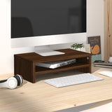 Monitor stand Brown oak 42x24x13 cm Engineered wood