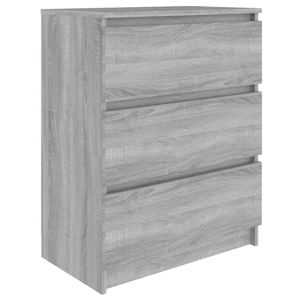 Buffet Sonoma gris 60x35x76 cm Bois d'ingénierie