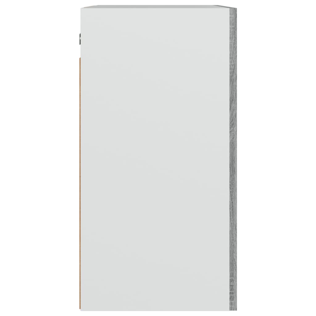 Armoire suspendue Sonoma gris 50x31x60 cm Bois d'ingénierie