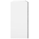 Armoire suspendue Sonoma gris 80x31x60 cm Bois d'ingénierie