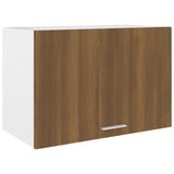 Hanging cabinet Brown oak 60x31x40 cm Engineered wood