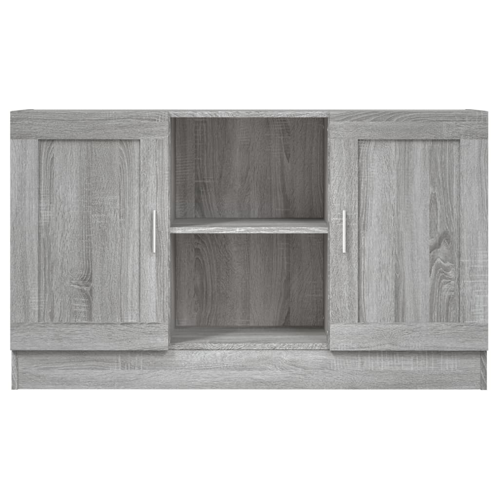 Buffet Sonoma gris 120x30,5x70 cm Bois d'ingénierie