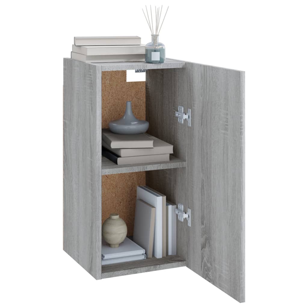 Meubles TV 2 pcs Sonoma gris 30,5x30x60 cm Bois d'ingénierie