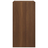 Meuble TV Chêne marron 30,5x30x60 cm Bois d'ingénierie