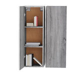 Meubles TV 2 pcs Sonoma gris 30,5x30x90 cm Bois d'ingénierie