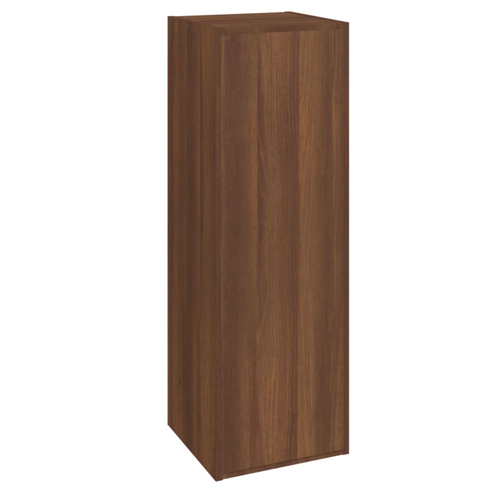 Meubles TV Chêne marron 30,5x30x90 cm Bois d'ingénierie