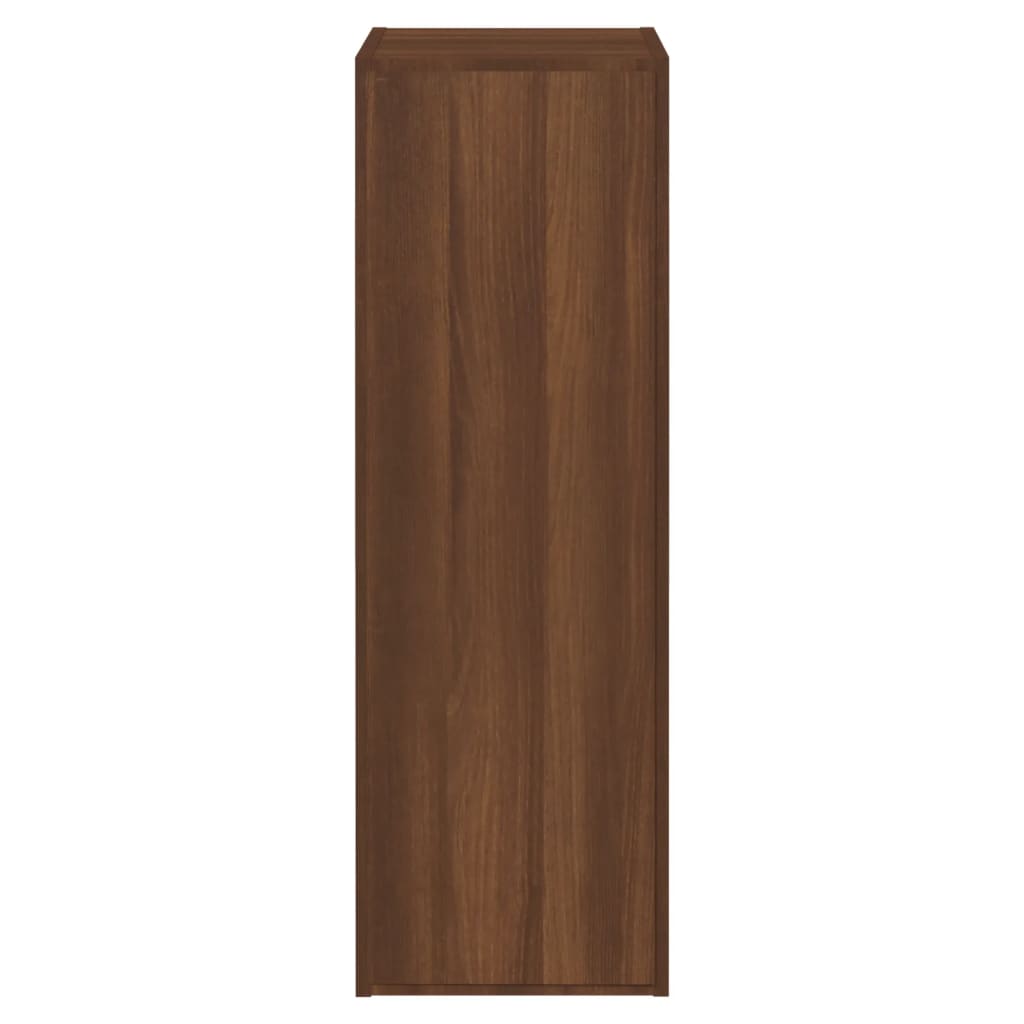 Meubles TV Chêne marron 30,5x30x90 cm Bois d'ingénierie