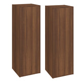 Meubles TV 2 pcs Chêne marron 30,5x30x90 cm Bois d'ingénierie