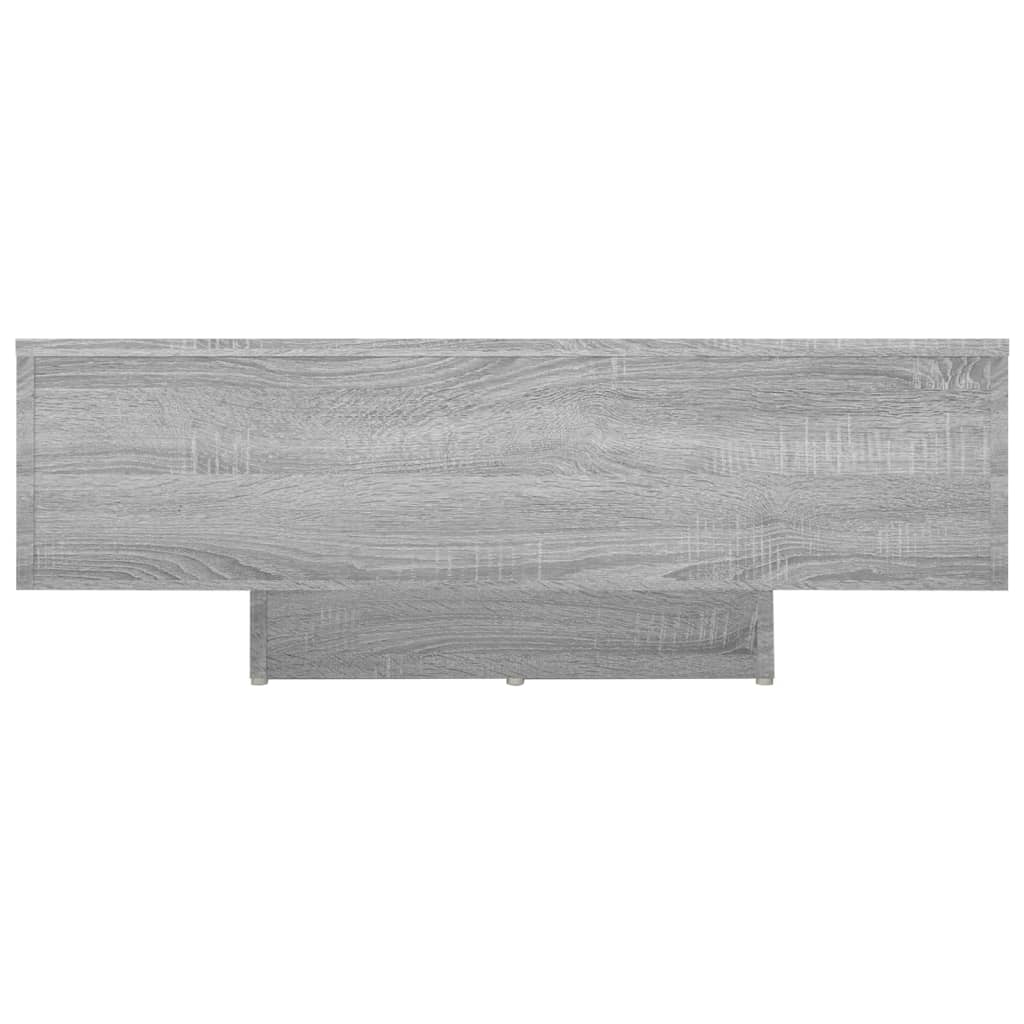 Sonoma coffee table gray 85x55x31 cm Engineered wood