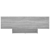 Sonoma coffee table gray 85x55x31 cm Engineered wood