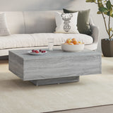 Sonoma coffee table gray 85x55x31 cm Engineered wood